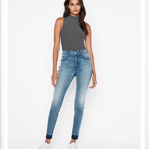 Express Perfect Curves High Waisted Jean Leggings